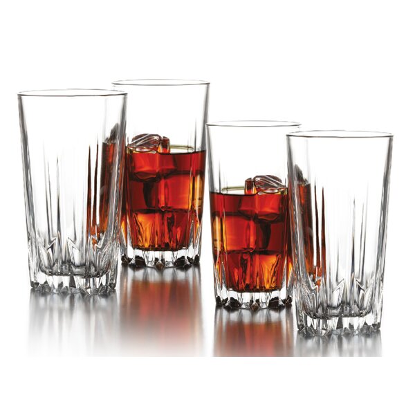 Orren Ellis Benedetta 1475oz Highball Glass Set And Reviews Wayfair 2609